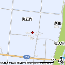 福島県喜多方市上三宮町吉川上新田3317周辺の地図