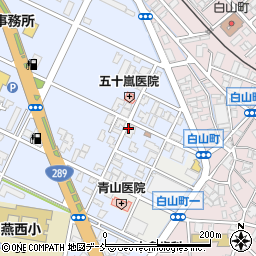 三燕生コン株式会社　本社周辺の地図