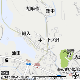 福島県伊達郡川俣町鶴沢鹿野41周辺の地図