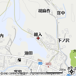 福島県伊達郡川俣町鶴沢細入周辺の地図