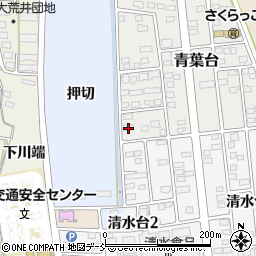 福島県喜多方市青葉台133周辺の地図