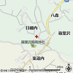 福島県福島市立子山（目細内）周辺の地図