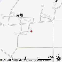 福島県喜多方市関柴町関柴赤坂前周辺の地図