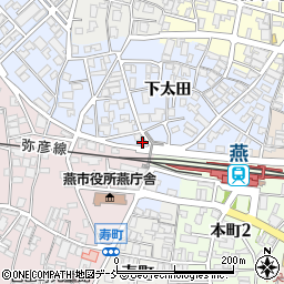 新潟県燕市東太田3504周辺の地図
