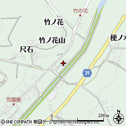 福島県福島市飯野町大久保尺石周辺の地図