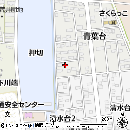 福島県喜多方市青葉台135周辺の地図