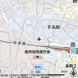 新潟県燕市東太田3502周辺の地図
