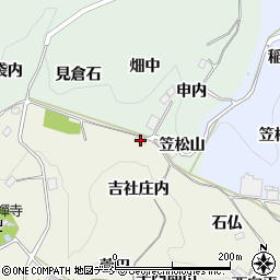 福島県福島市飯野町明治吉社庄内10周辺の地図