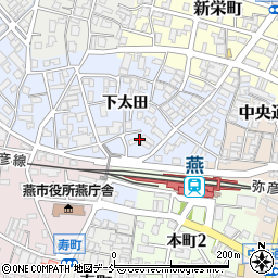 新潟県燕市東太田3380周辺の地図