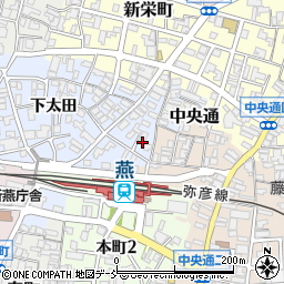 新潟県燕市東太田3306周辺の地図
