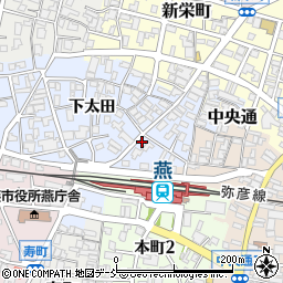 新潟県燕市東太田3367周辺の地図