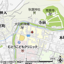 福島県伊達郡川俣町中丁周辺の地図