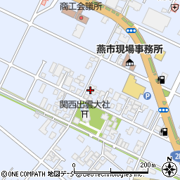 新潟県燕市東太田6754-2周辺の地図