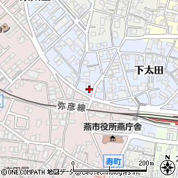 新潟県燕市東太田2749周辺の地図