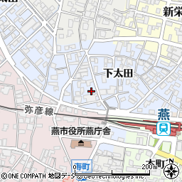 新潟県燕市東太田3497周辺の地図