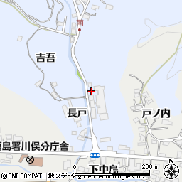 福島県伊達郡川俣町小神長戸周辺の地図