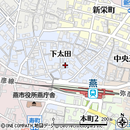 新潟県燕市東太田3402周辺の地図