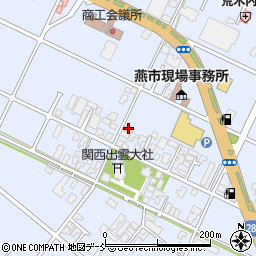 新潟県燕市東太田6754-3周辺の地図