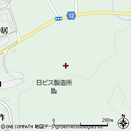 福島県伊達郡川俣町飯坂前中居周辺の地図