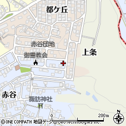 新潟県加茂市赤谷23-8周辺の地図
