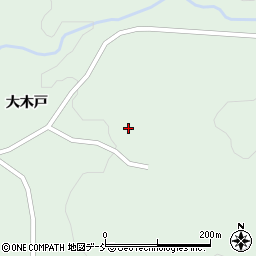 福島県伊達郡川俣町飯坂中台周辺の地図