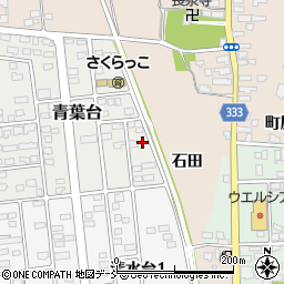 福島県喜多方市青葉台69周辺の地図