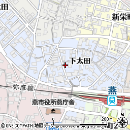 新潟県燕市東太田3407周辺の地図