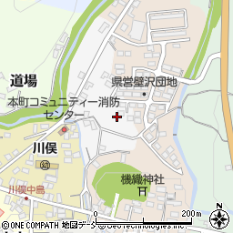 福島県伊達郡川俣町西戸ノ内周辺の地図