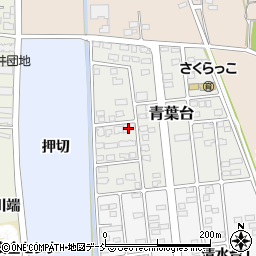 福島県喜多方市青葉台124周辺の地図