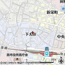 新潟県燕市東太田3421周辺の地図