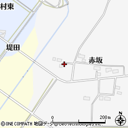 福島県喜多方市関柴町関柴西城周辺の地図