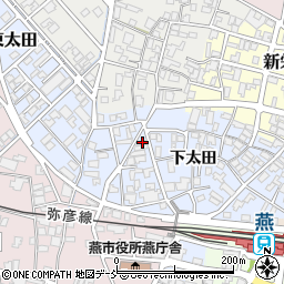 新潟県燕市東太田3492-17周辺の地図