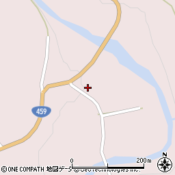 福島県喜多方市山都町木幡（西向）周辺の地図