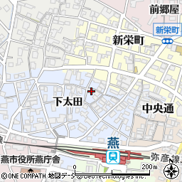 新潟県燕市東太田3281周辺の地図