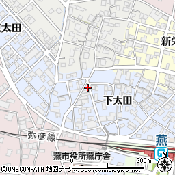 新潟県燕市東太田3492-15周辺の地図