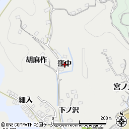 福島県伊達郡川俣町鶴沢窪中周辺の地図