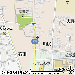 福島県喜多方市松山町村松常盤町2668周辺の地図