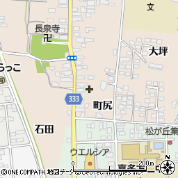 福島県喜多方市松山町村松常盤町2660周辺の地図