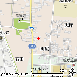 福島県喜多方市松山町村松常盤町2670周辺の地図