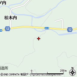 福島県伊達郡川俣町飯坂南古堂道内周辺の地図