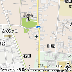 福島県喜多方市松山町村松常盤町2758周辺の地図