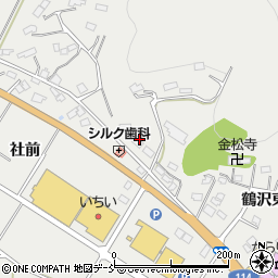 福島県伊達郡川俣町鶴沢芦ヶ作周辺の地図
