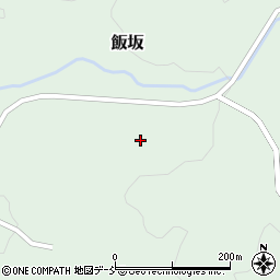 福島県伊達郡川俣町飯坂蒲ヶ作周辺の地図