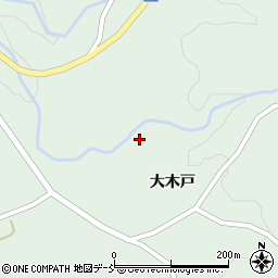 福島県川俣町（伊達郡）飯坂（檀桜）周辺の地図