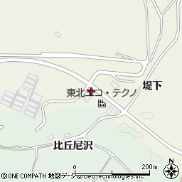 福島県南相馬市鹿島区川子菅ノ沢周辺の地図