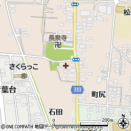 福島県喜多方市松山町村松常盤町2756周辺の地図