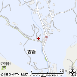 福島県伊達郡川俣町小神吉吾周辺の地図