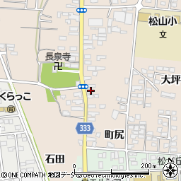 福島県喜多方市松山町村松常盤町2673周辺の地図