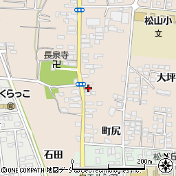 福島県喜多方市松山町村松常盤町2673周辺の地図