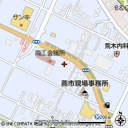 さんぽう亭 燕店周辺の地図